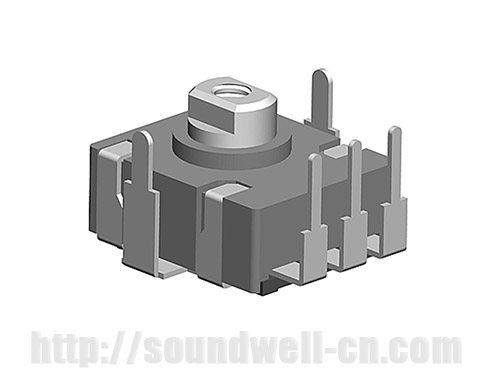 RA13 metal shaft rotary potentiometer RA13 metal shaft rotary potentiometer