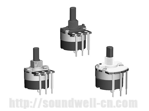 RD24 insulated shaft rotary potentiometer RD24 insulated shaft rotary potentiometer