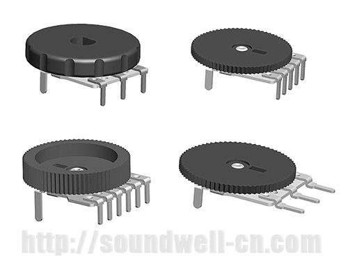 RC10 thumb-wheel rotary potentiometer RC10 thumb-wheel rotary potentiometer